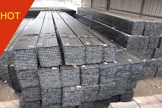 Q195 Tabung Galvanis Persegi SPHC 2x3 Tabung Baja Galvanis