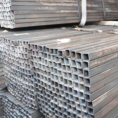 SPHC Hot Dip Galvanized Square Tube S235JR Gi Bagian Berongga