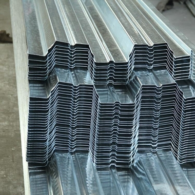 SMP Corrugated Galvanized Sheet Metal 1100mm Lembaran Baja Galvanis
