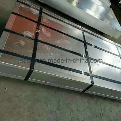 SMP Corrugated Galvanized Sheet Metal 1100mm Lembaran Baja Galvanis