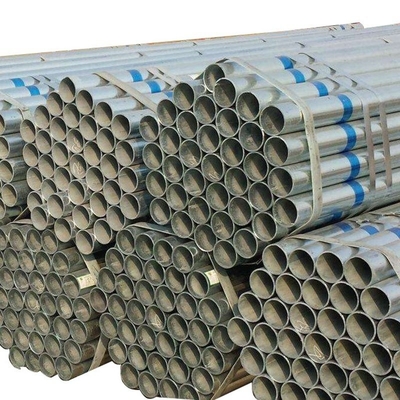 ASTM Jadwal 40 Pipa Baja Galvanis yang Dicelup Panas DX51D Pipa Galvanis Bulat