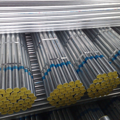 Cold Rolled 14mm Galvanized Steel Round Tube Astm A 53 B Ms Erw Pipe