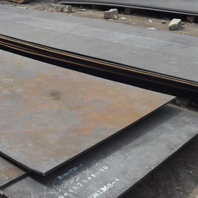 Pelat Baja Karbon Astm A283c ​​1045 A572 Pengukur Lembaran Logam Baja Karbon