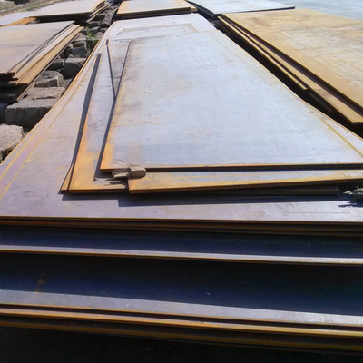 Pelat Baja Karbon Astm A283c ​​1045 A572 Pengukur Lembaran Logam Baja Karbon