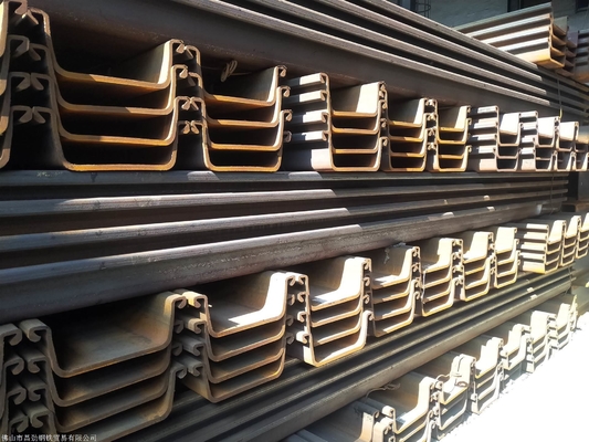 Steel Sheet Pile Sheet Pile Harga Murah 15.5mm Tebal Steel Sheet Pile
