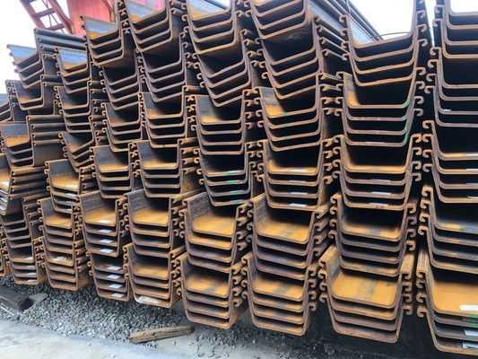 Steel Sheet Pile Sheet Pile Harga Murah 15.5mm Tebal Steel Sheet Pile