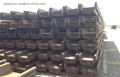 Hot Rolled U Type Steel Sheet Pile Untuk Konstruksi